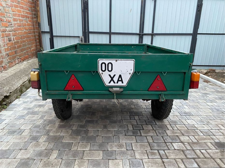 Прицеп легковой самодельный БН для легкового авто