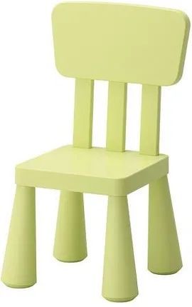 Krzeselko mamut ikea zielone