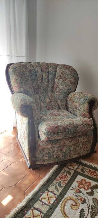 Sofás vintage com sofá cama