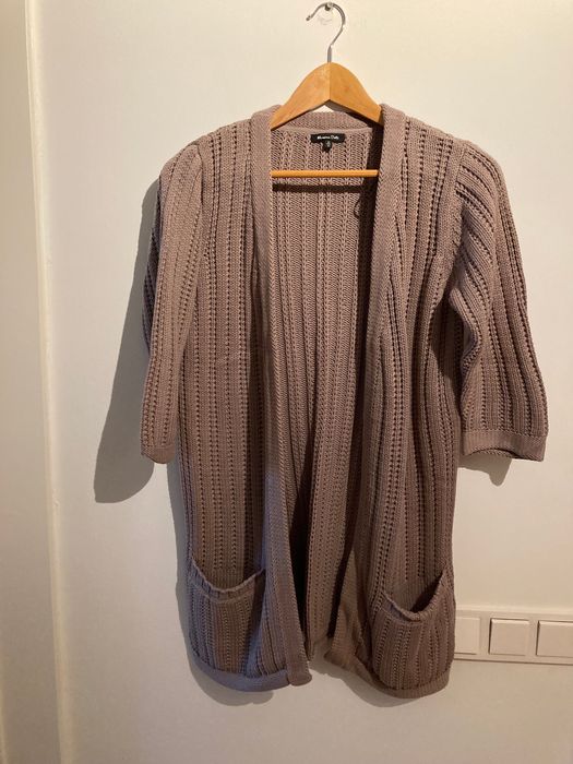 Casaco beje em Algodão