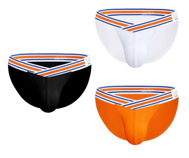 3-pack Stylowe slipy męskie ADANNU M