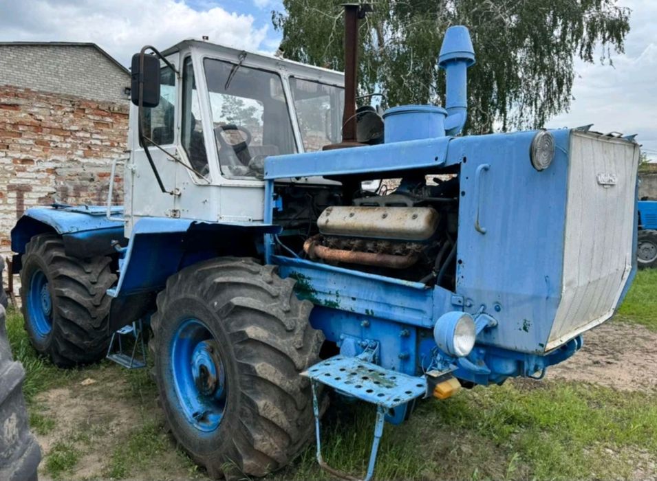 Трактор ХТЗ Т-150 двигун СМД-60, ЯМЗ-236, ЯМЗ-238, 1990 р, БДТ-7, плуг 5-кор