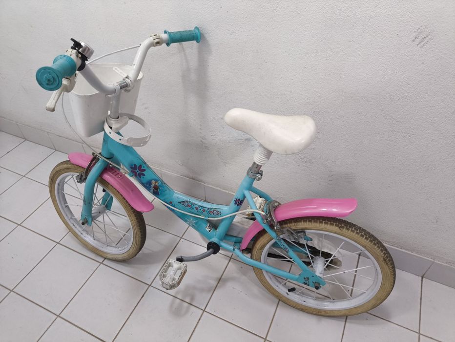 Bicicleta para menina 4-6 anos