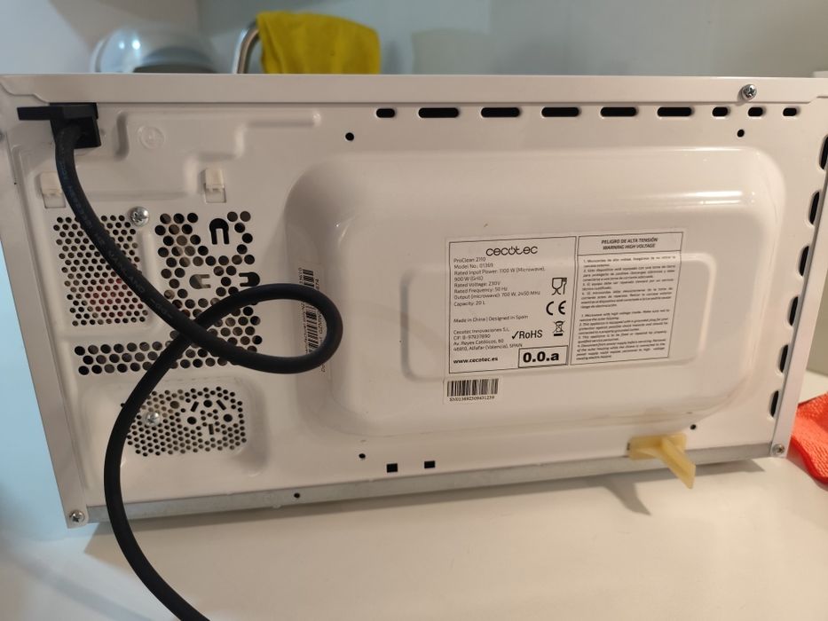 Microondas Cecotec ProClean