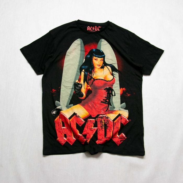 ACDC 2015 women overprint t-shirt M