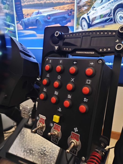 Thrustmaster t300+caixa+travão