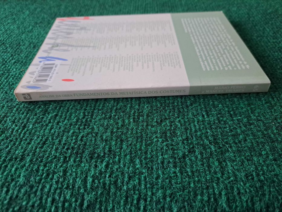 Análise da Obra Fundamentação da Metafísica dos Costumes de Kant