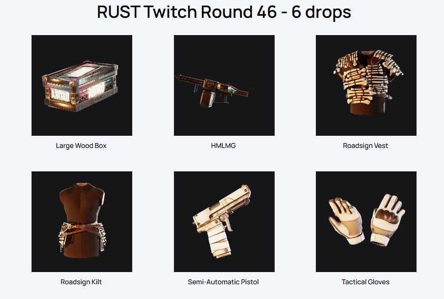 Twitch та Kick Drops Rust найдешевше на ринку 45-49