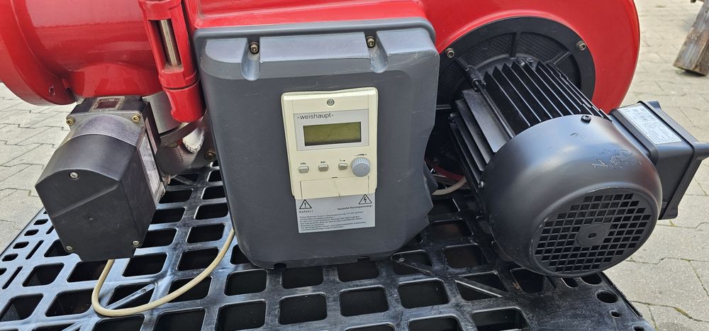 Palnik gazowy Weishaupt WM G10 / 3 a , 125 kW do 900 kW , suszarnia