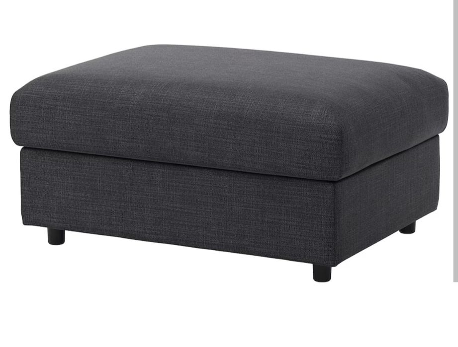 VIMLE
Pokrycie podnóżka ze schowkiem, Hillared antracyt