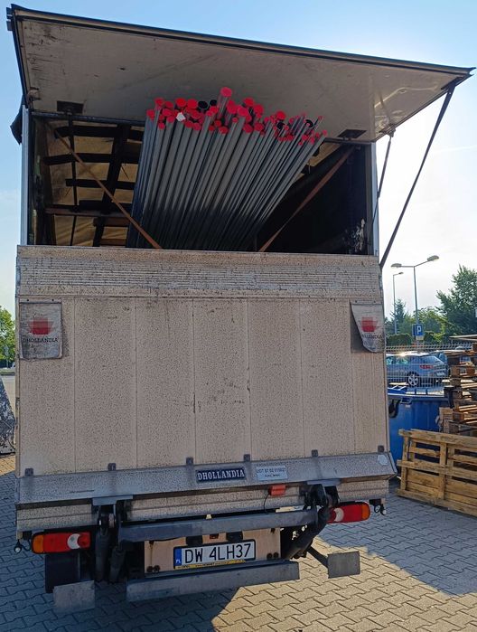Transport Poznań BUS, winda,10 Palet,skrzynia 5m, FV VAT