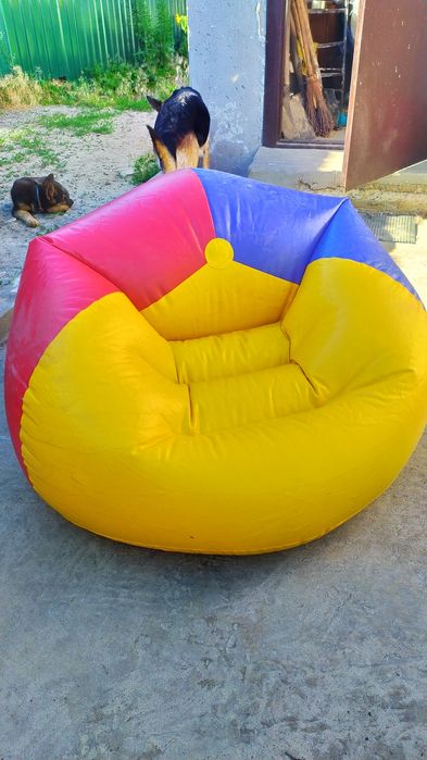 Надувное кресло новое