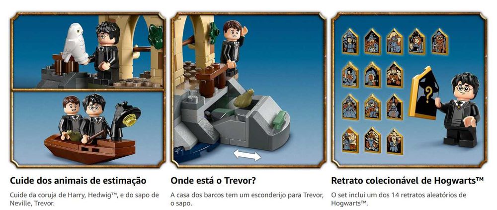 Lego Harry Potter: Casa dos Barcos do Castelo de Hogwarts - 76426 NOVO