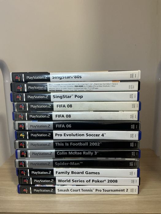 Lote 18 jogos PS2