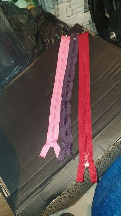 Zamek spiralny rozdzielczy35cm i40cm ,4 SZTUKI ZA 1ZŁ"