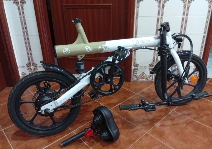 Bicicleta elétrica youin rio