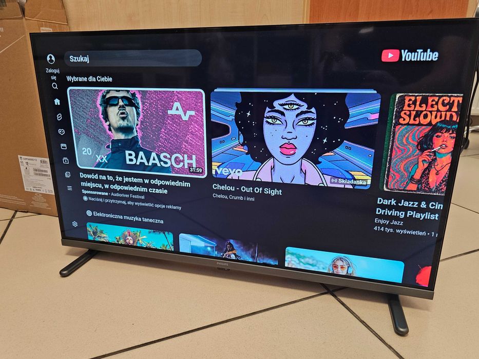 Telewizor SmartTV Philips 32PFS6000/12 32" FullHD DVBT2 HEVC Super stan