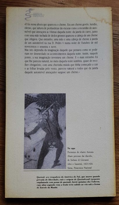 Antonio Tabucchi - O Anjo Negro