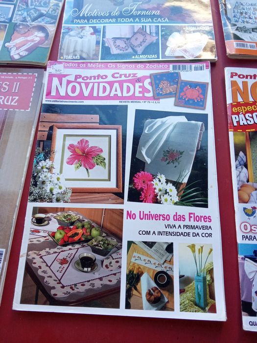 Revistas de Ponto de Cruz