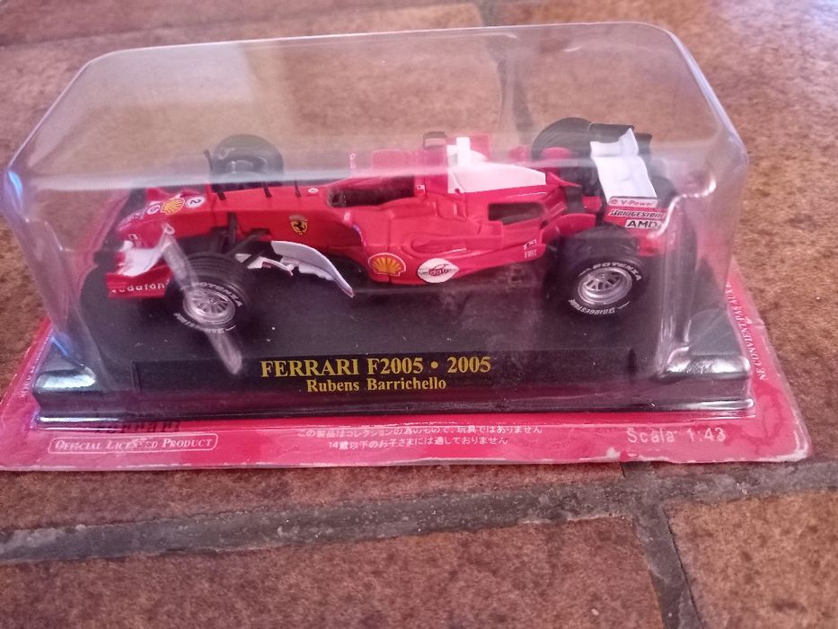 Miniaturas Ferrari F1,  F 126 C2 + F2005 + F10 × F412T2 (ver fotos)