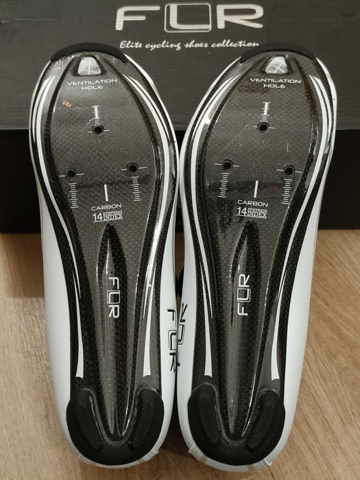 Sapatos de Ciclismo Profissionais FLR F-XX II Carbon "Novos"
