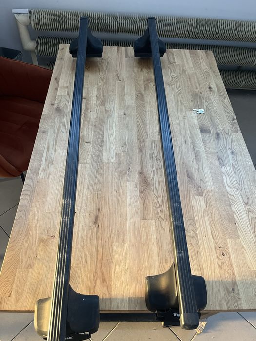 Bagażnik dachowy rowerowy belki thule