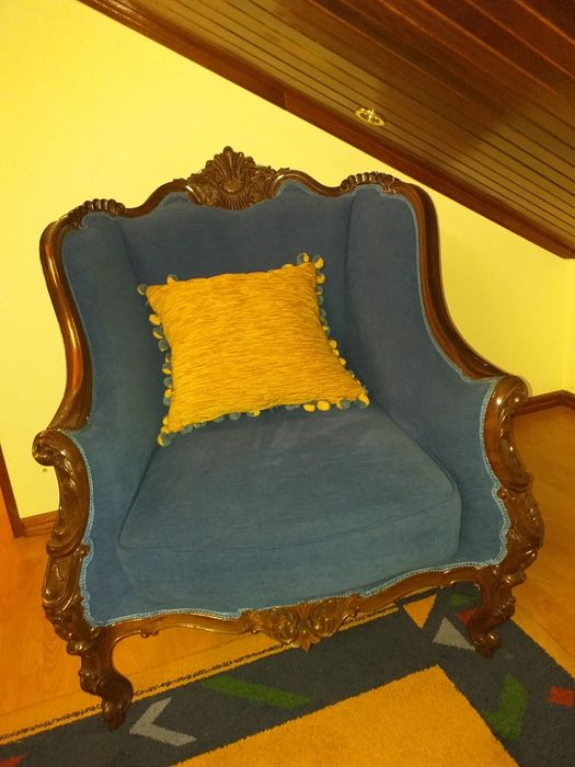 Terno rústico em madeira maciça