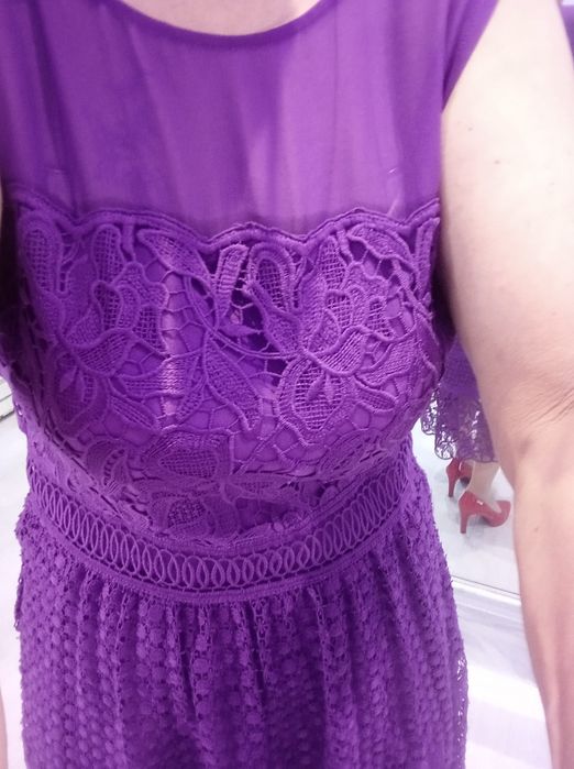 Piękna elegancka wizytowa sukienka maxi r S/M HALLHUBER DONNA