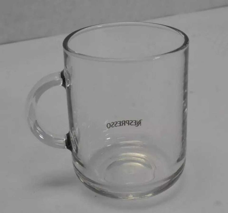 Caneca de café Nespresso Vertuo  vidro temperado transparente