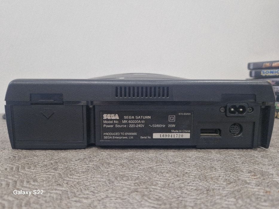 Sega Saturn Completa c/ Jogos