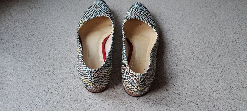 Skórzane buty damskie Fatto a Mano r. 38- skóra naturalna