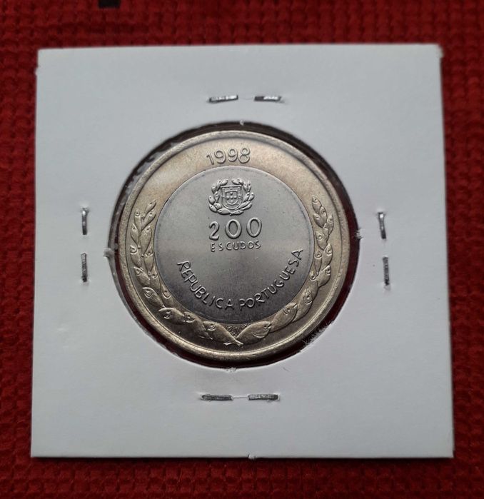 Moedas 200 Escudos Comemorativas 1994, 1995, 1996, 1998  - Soberbas !!!
