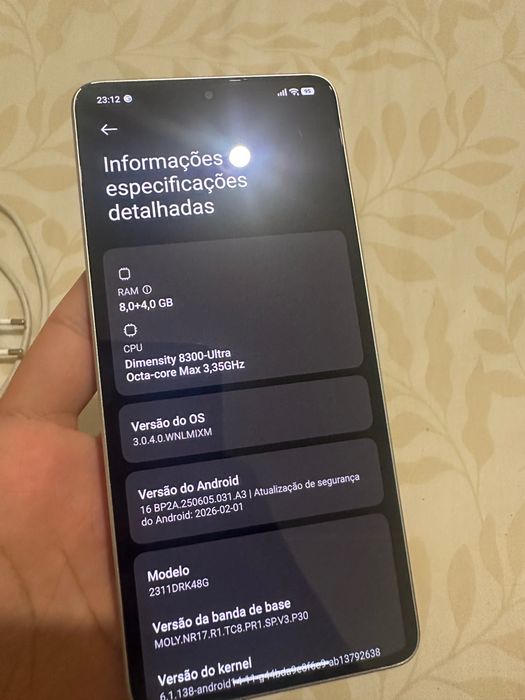 Xiaomi Poco X6 Pro 256GB / 8GB RAM – Como Novo