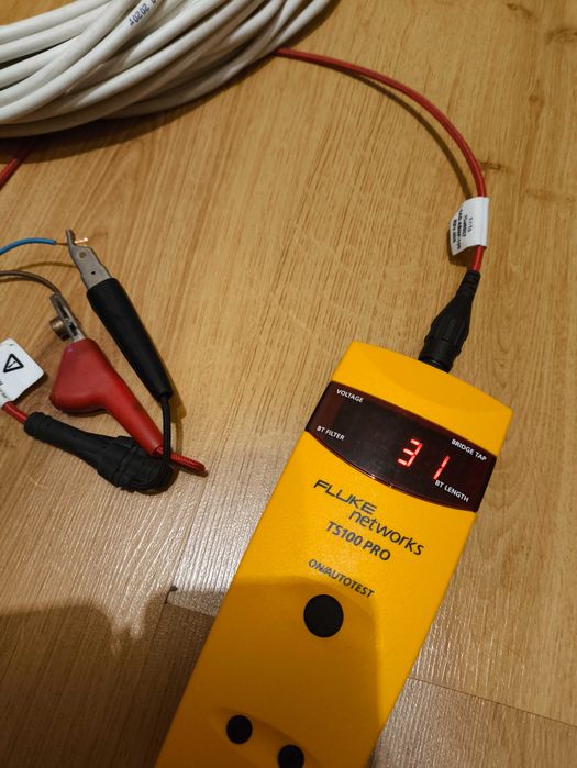 Fluke TS100 Pro - професійний тестер ліній