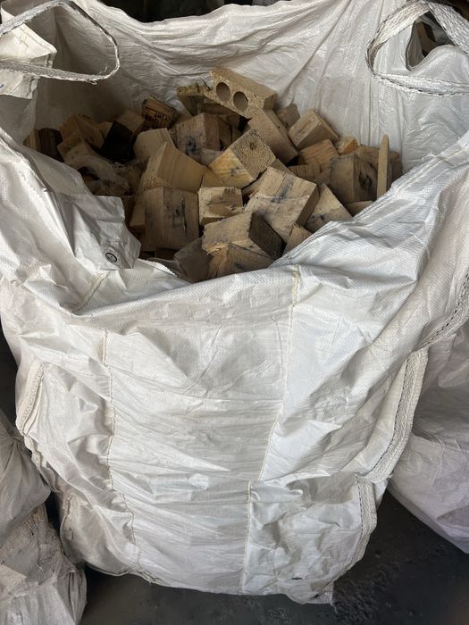 Big Bag de lenha fina