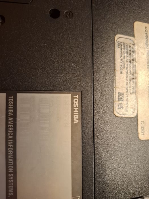 Toshiba Satellite Laptop