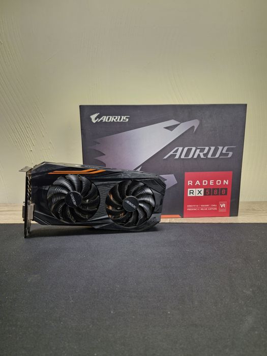 Відеокарта Gigabyte Radeon RX 580 Aorus 4GB GDDR5 256Bit
