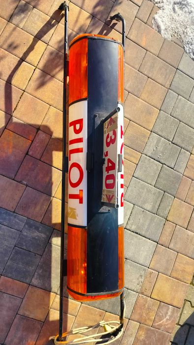 Belka błyskowa pilot samochodowy  Gabaryty