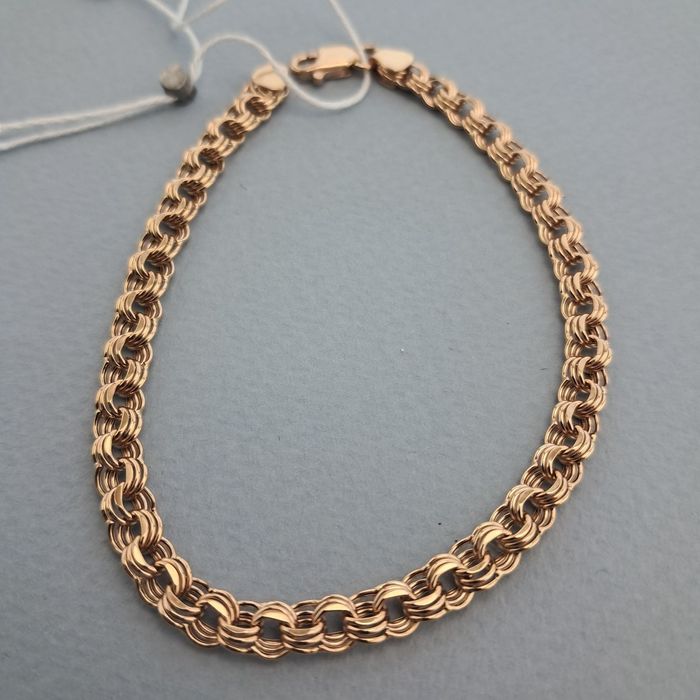 Золотой браслет 4,23 грамм 20 см Золотий браслет Золото 585