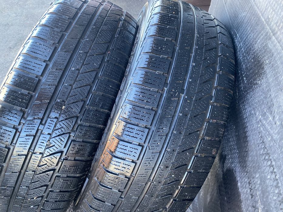 215/65/16 M+S зима bridgestone 2 шт