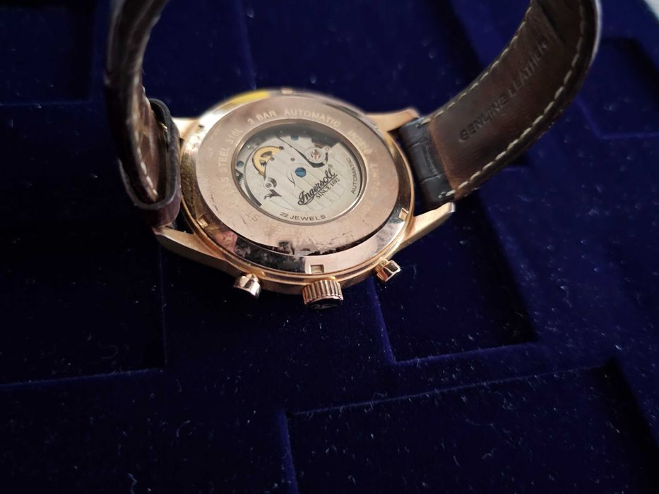 Relogio Ingersoll Conometro Automatico Serie Edicao Limitada bronze