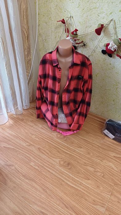 Рубашка в клетку Zara котон 10-12л.