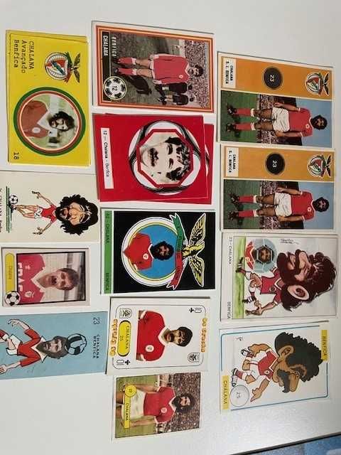 Cromos Chalana e Sheu Benfica