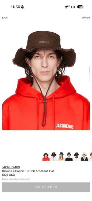 Панама Jacquemus ОРИГІНАЛ