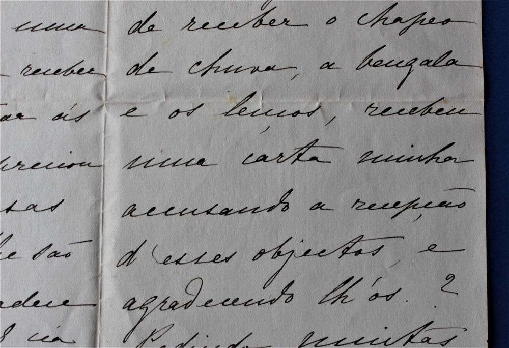 MARQUESA DE UNHÃO AGRADECE PRESENTES RAINHA D MARIA PIA (Reserva MJS)