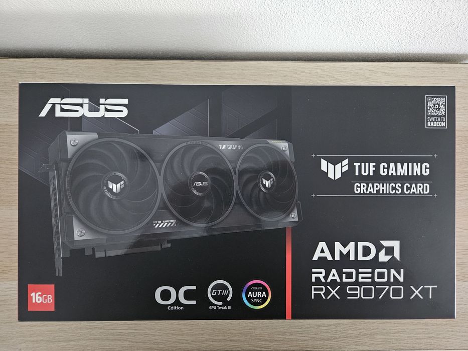 ASUS TUF RX 9070 XT 16GB GDDR664739688607746122