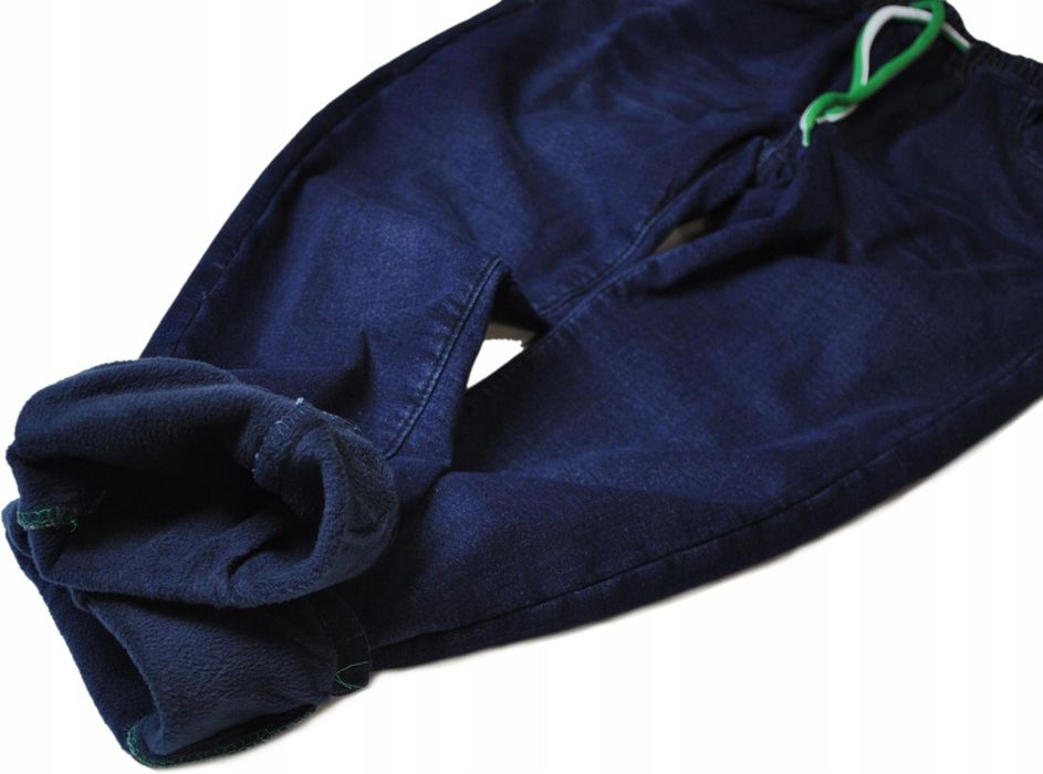 Стильні теплі штани джогери на флісі  .джинси.158.JEANS.фліс.флісові