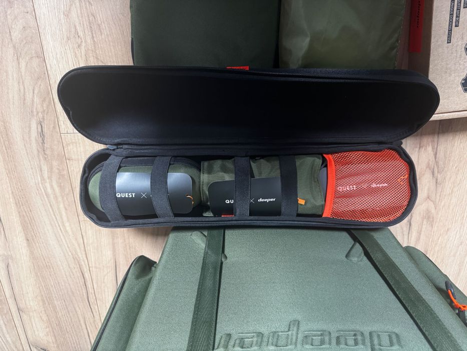 Deeper QUEST Nowa karpiowa łódka zanętowa Sonar Echo GPS