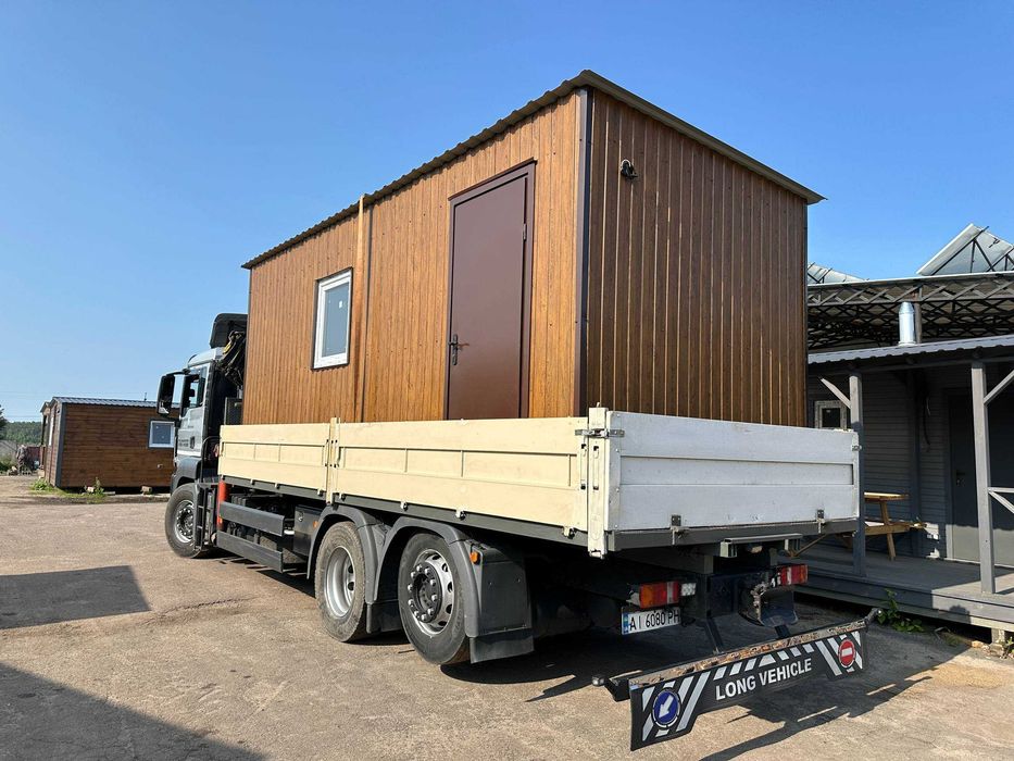 Мобульний будинок, битовка, будівельний вагончик, бытовка, побутівка