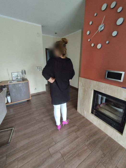 sweterek tunika długa piękna